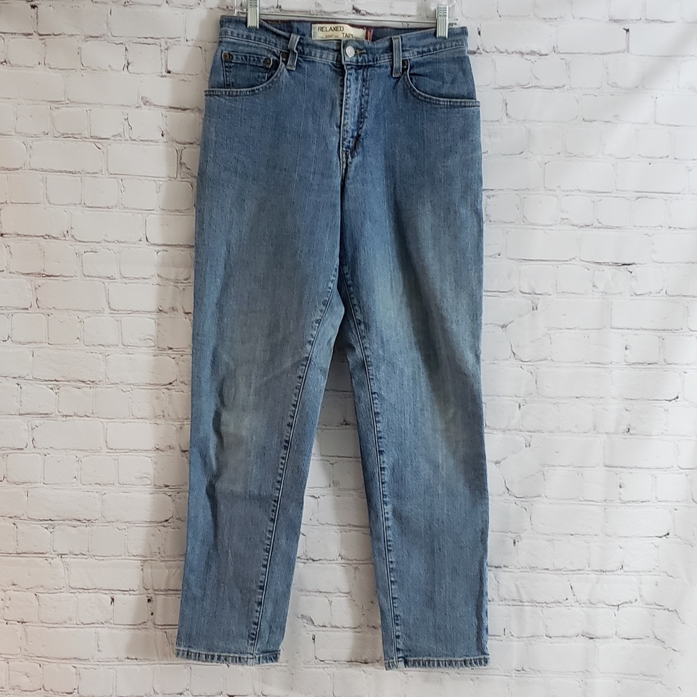 Vintage Levi's 550 Relaxed Tapered Jeans Sz 8M